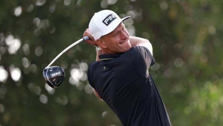 Golfer Adrian Meronk 